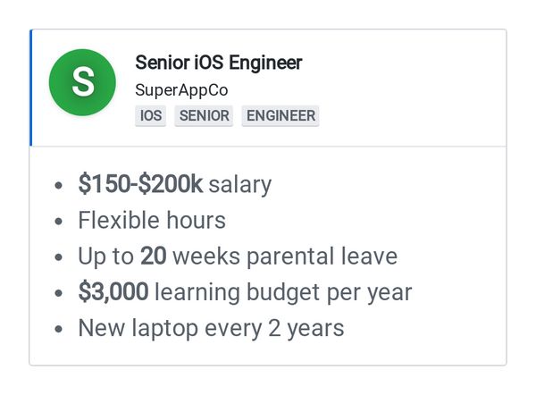 Autogenerated image for a job advertisement